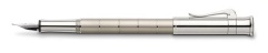 Graf von Faber Castell ANELLO COLLECTION - Titanium Fountain Pen - Penna Stilografica